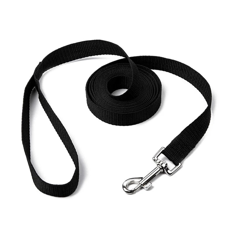Long Dog Training Leash – Nylon Lead for Outdoor Walking