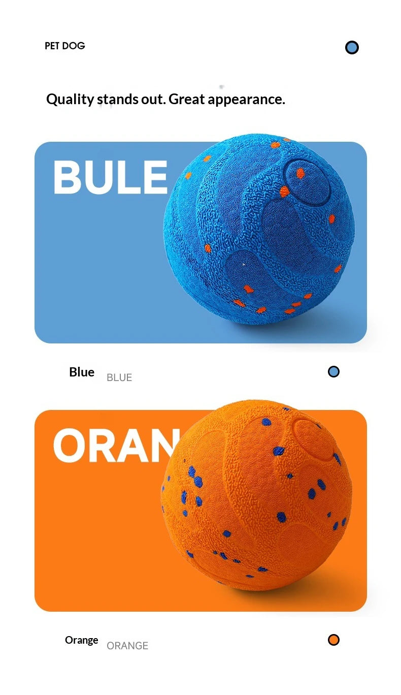 Interactive Dog Toy Automatic Moving Rechargeable Chew Ball