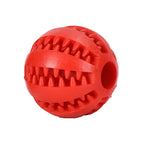 Dog Treat Dispensing Toy, Interactive Rubber Chew Ball