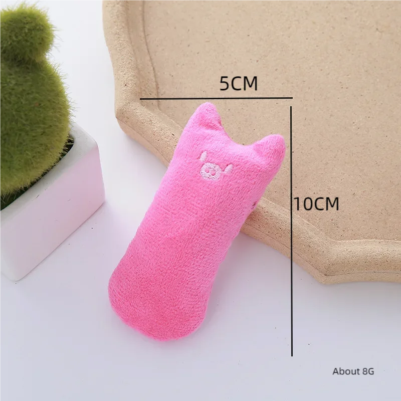 Catnip Cat Toy – Plush Teeth Grinding & Interactive Chew Toy