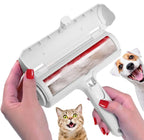Pet Hair Remover Roller with Self-Cleaning Base for Dogs & Cats