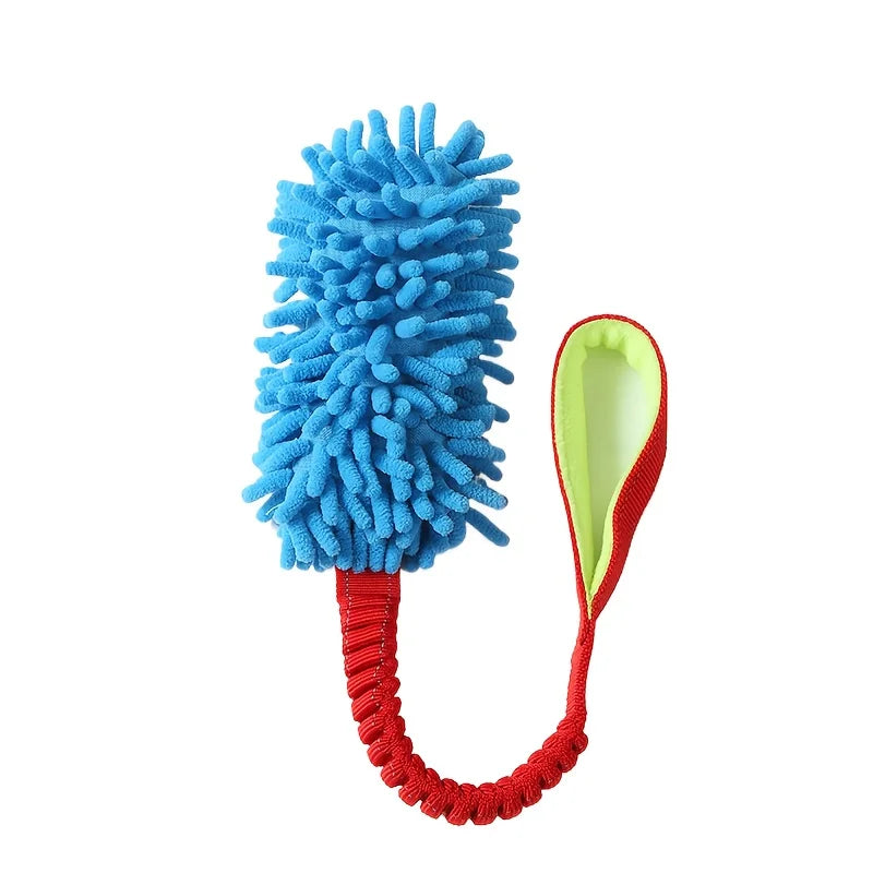 Plush Dog Chew Toy – Interactive Tug & Pulling Rope