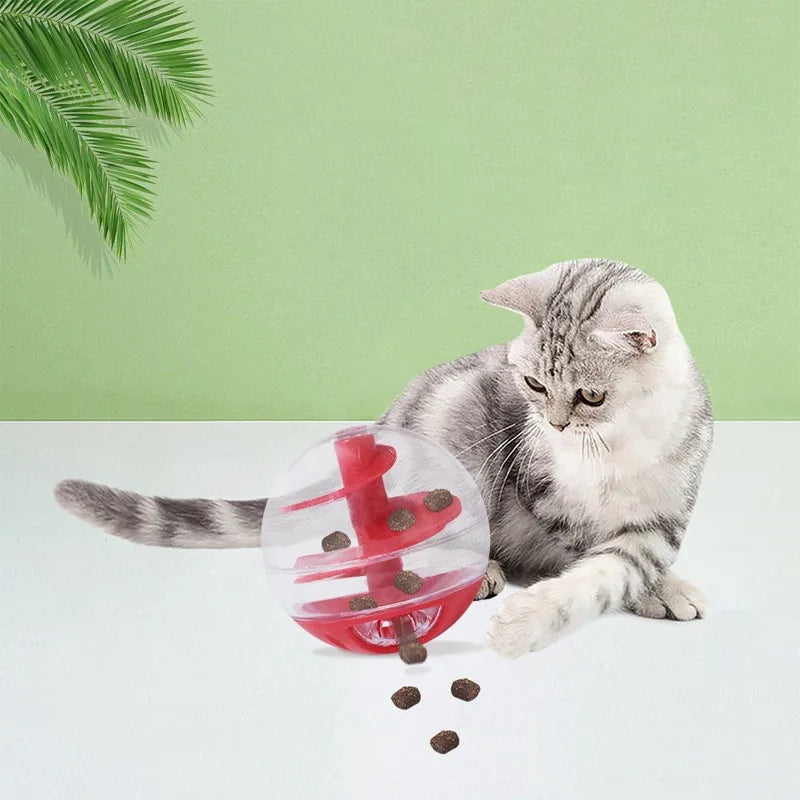 Cat Treat Ball – Interactive Food Dispenser & Puzzle Toy