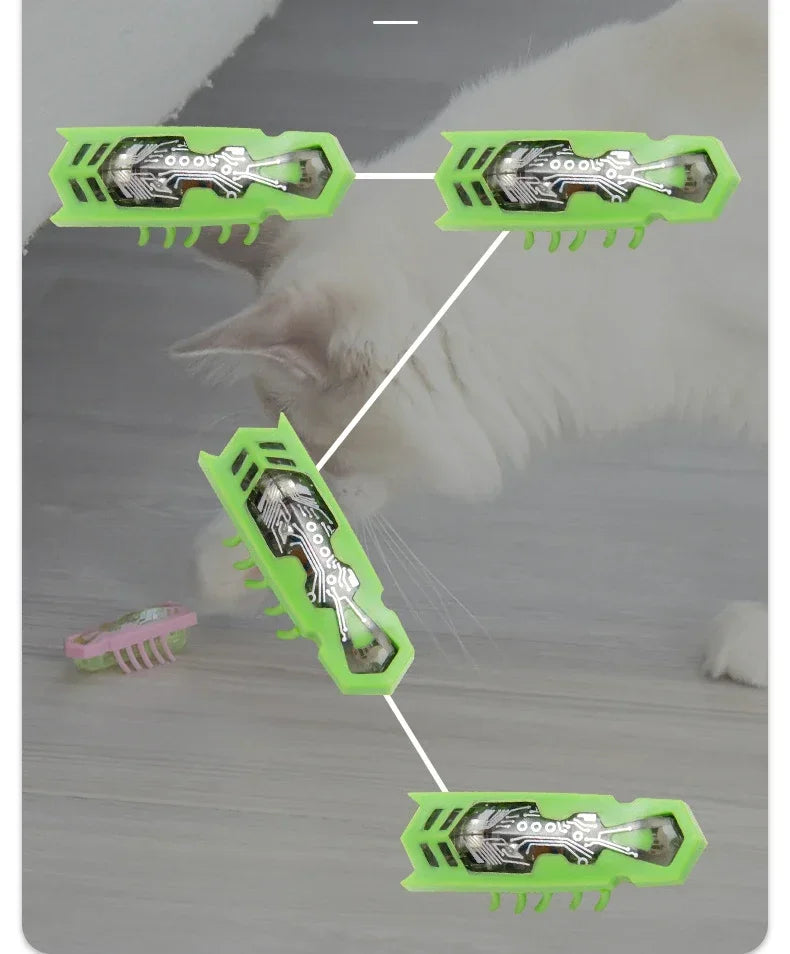 Automatic Cat Toy – Moving Bug Interactive Chase Toy