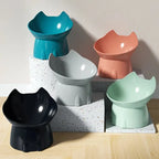 Elevated Cat Bowl – Anti-Tip Raised Feeding Dish