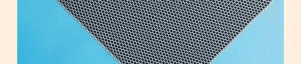 Extra Large Cat Litter Box Mat – Waterproof Washable Honeycomb Design