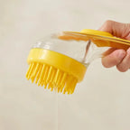 Pet Grooming Brush – Soft Silicone Massage Comb