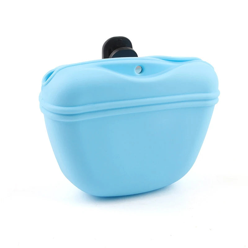 Dog Treat Pouch – Portable Silicone Training & Walking Bag