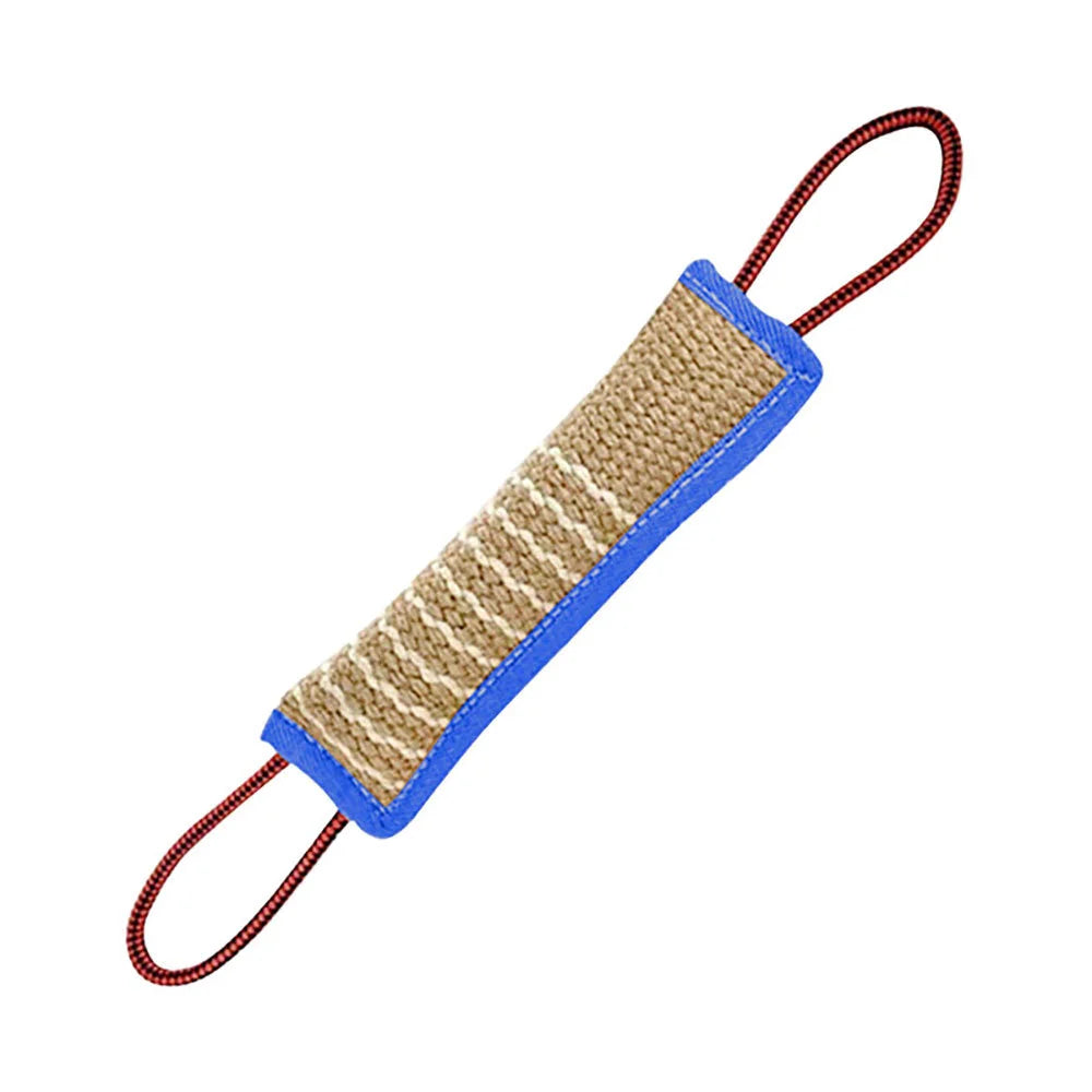 Coarse Jute Chew Sticks for Dogs Training Molar Pick up German Shepherd Dog Chew Pillows Durable Dog Toys